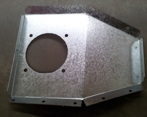 Transfer side Flange set 114